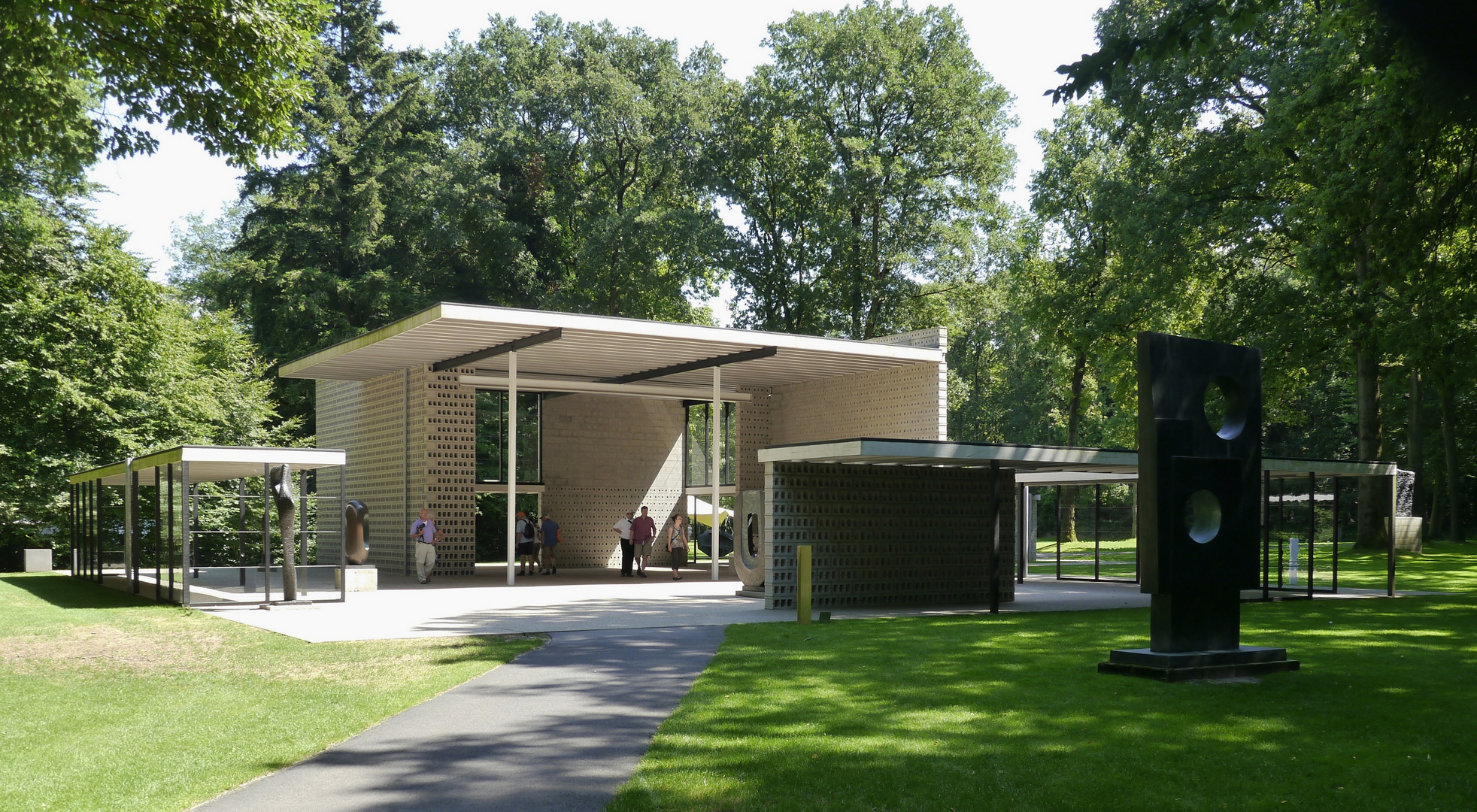 Select from premium barcelona pavillon of the highest quality. Barcelona Pavillon Schnitt - Gerrit Rietveld Pavillon Foto & Bild | kunstfotografie ...