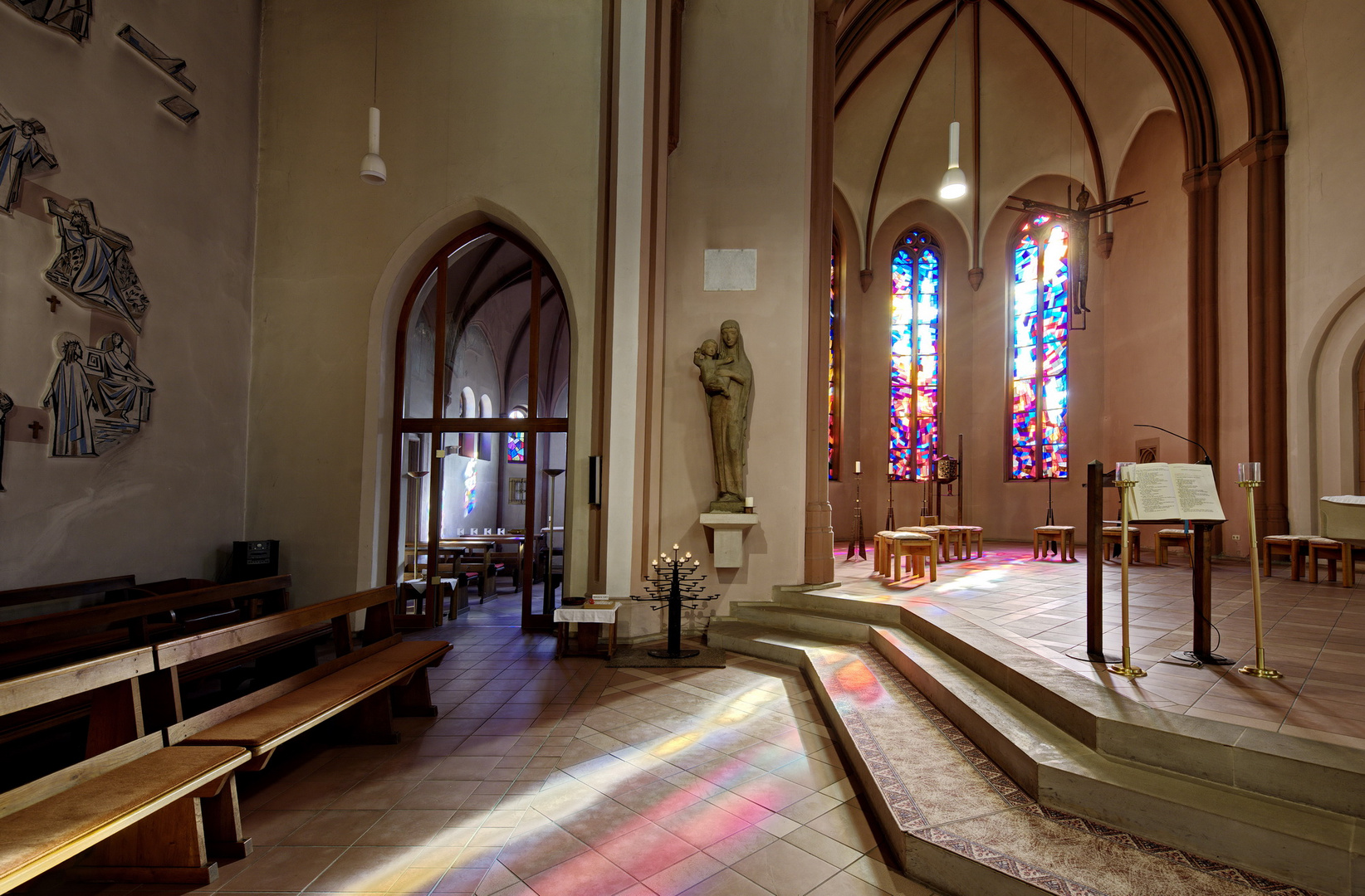 Gertrudkapelle in der Kirche St.Gertrud in Lutherstadt Eisleben