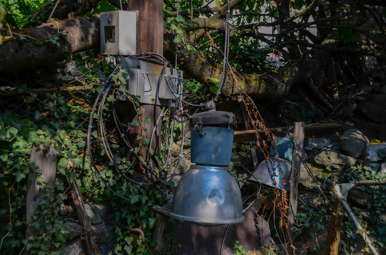 Gerümpel im Garten