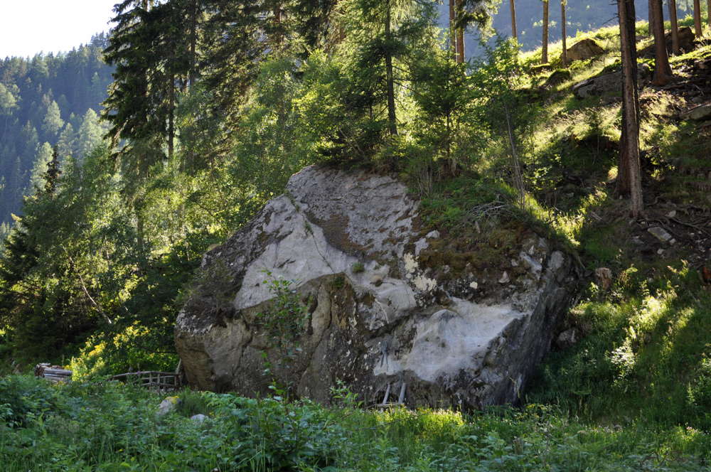 Gesamtansicht des Gletschertopf