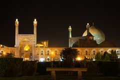 Gesamtansicht Masdjid-e Imam in der Nacht