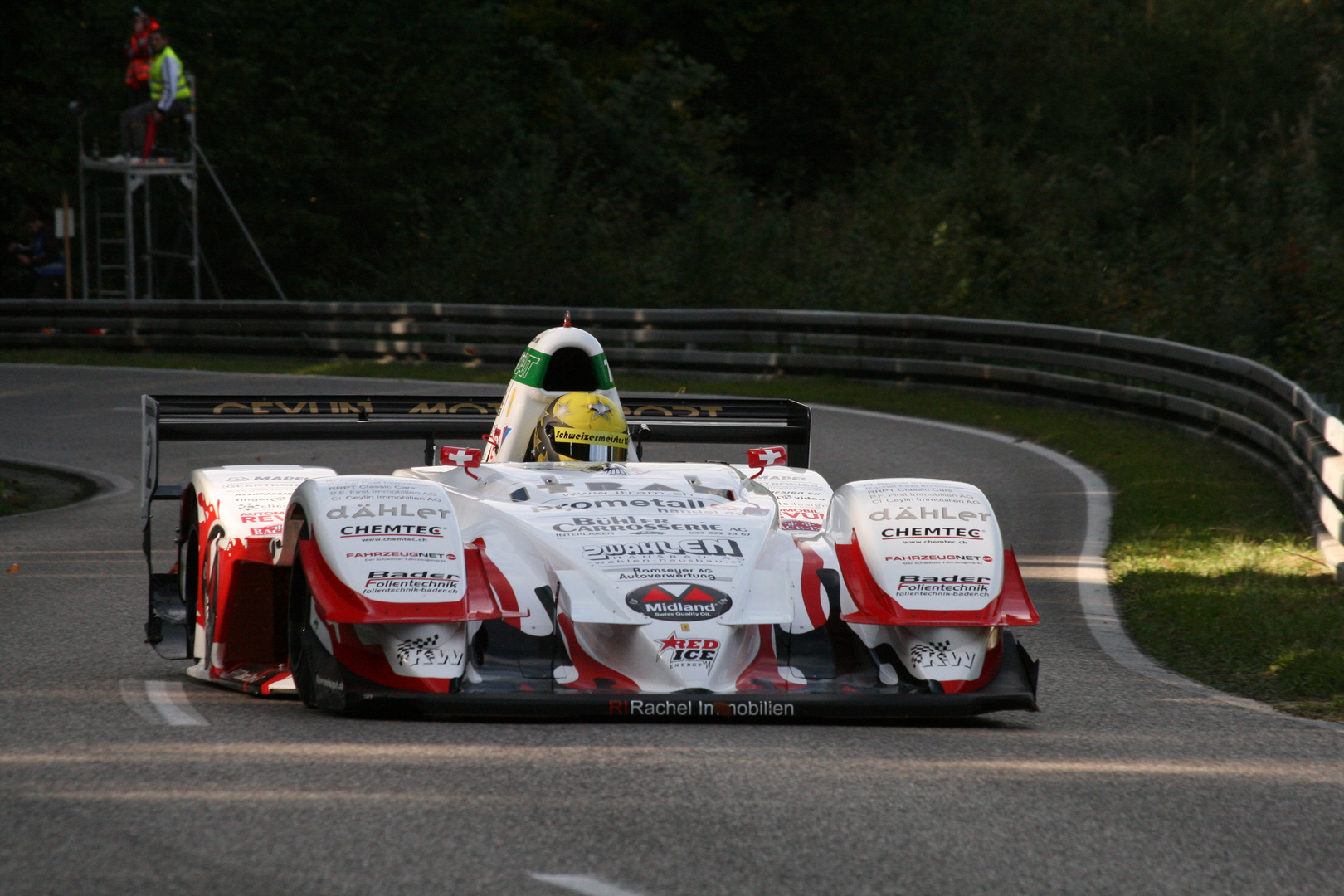 Gesamtsieger Bergrennen Mickhausen 2012: Marcel Steiner, Osella FA30-Zytek