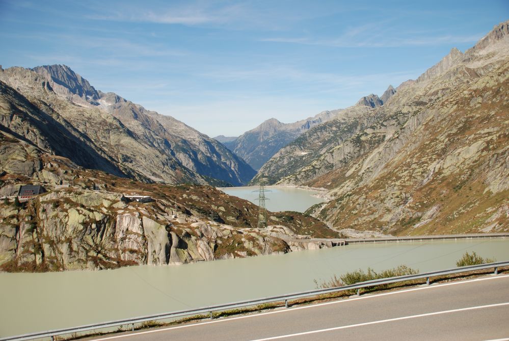 Gesamtüberblick Grimsel Stauseen Berner Oberland