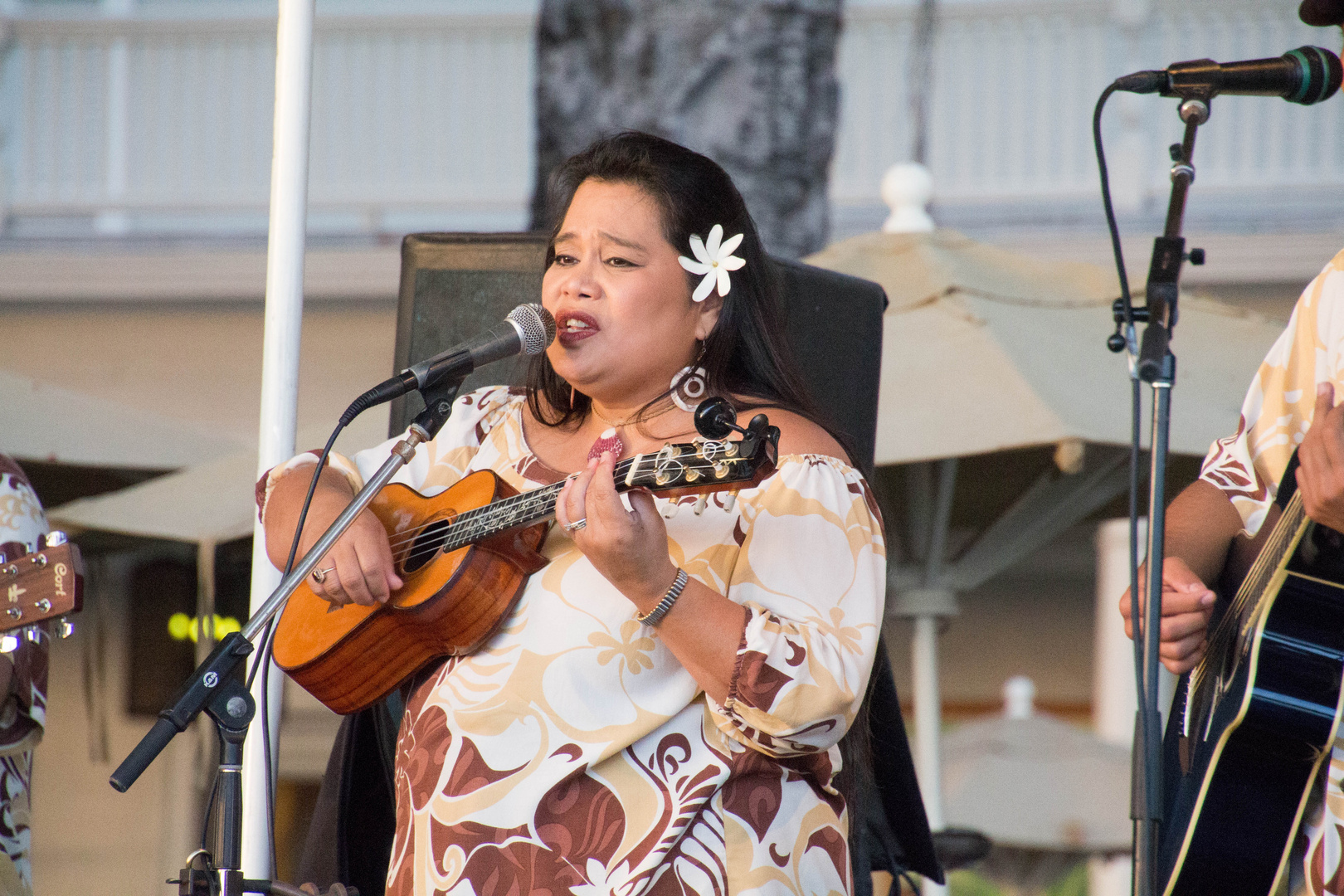 Gesang am Waikiki Beach - Hawaii