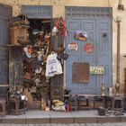  Geschäft im Bazaar Khan Al-Khalili in der Altstadt von Kairo