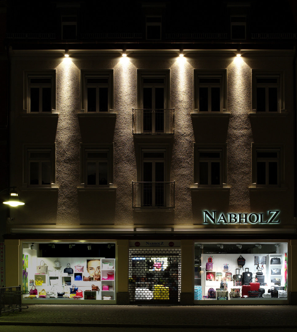 Geschäftsfasade in Ravensburg