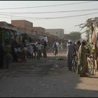 Geschäftsstrasse in Agadez