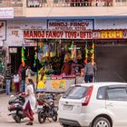 Geschäftsstraße in Jaipur - Rajastan - Indien