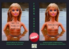 Geschenkidee: die Femen-Barbie