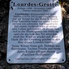 Geschichte Lourdes Grotte