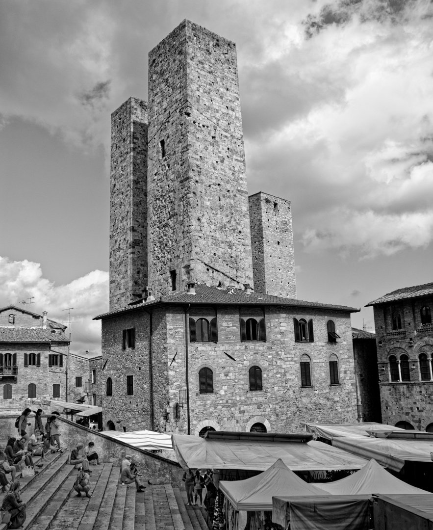 Geschlechtertürme in San Gimignano/ Toskana