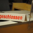 geschlossen