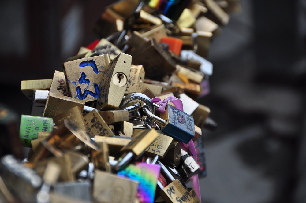 Geschlossene Gesellschaft an der Ponte Vecchio