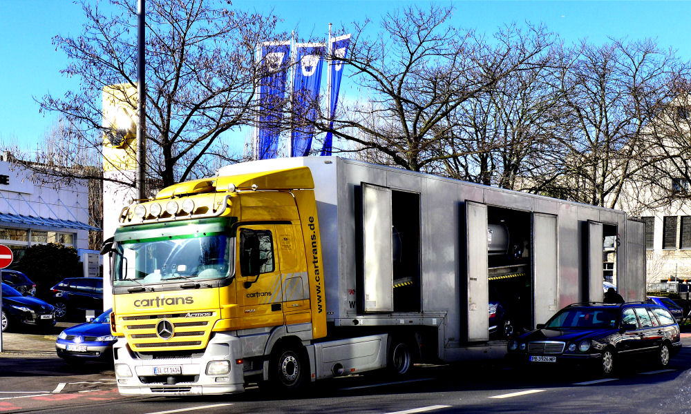 Geschlossener Autotransporter