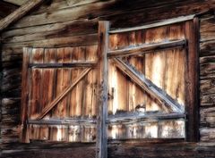 Geschlossenes Doppelfenster