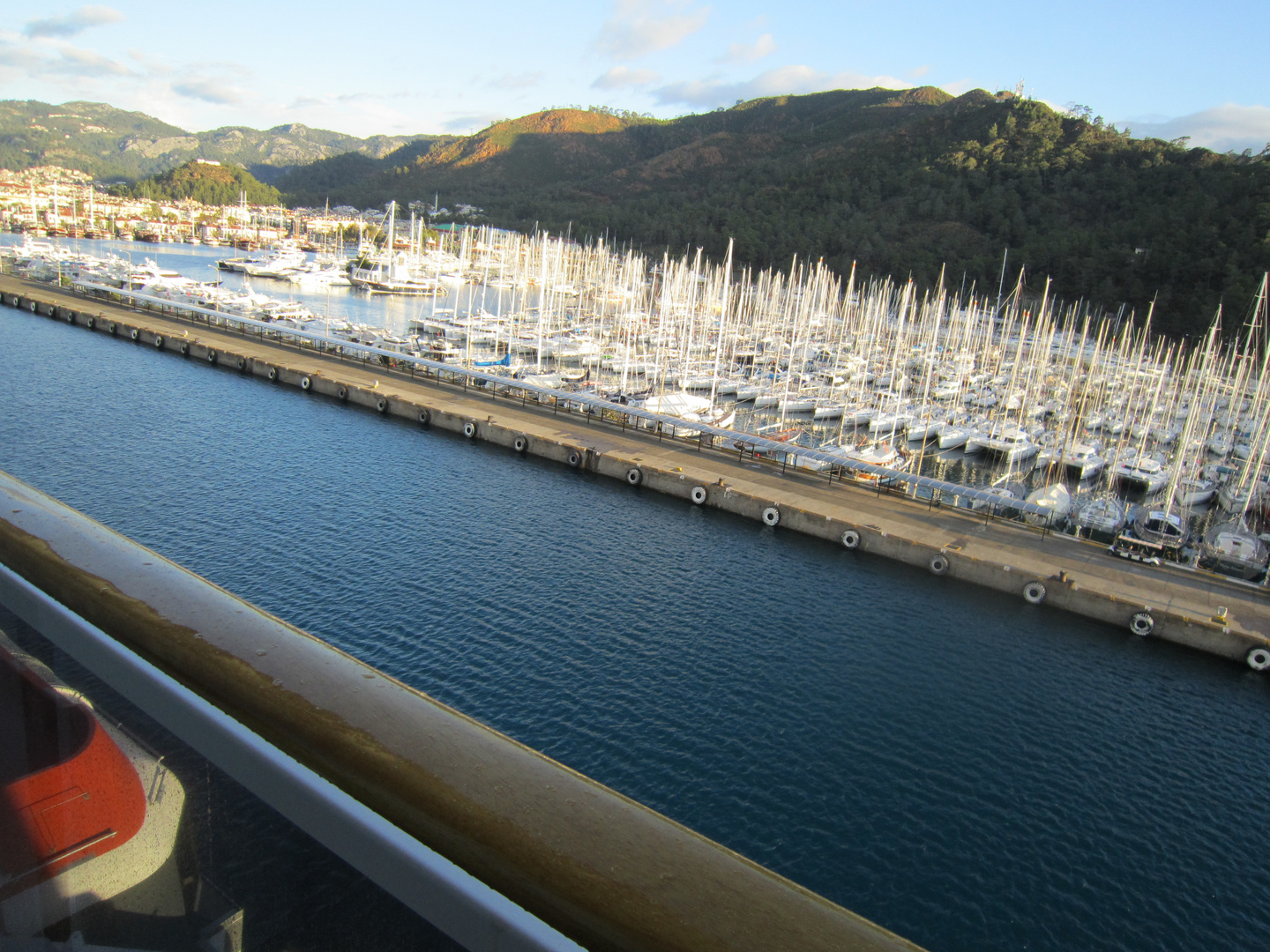 Geschützt im Winterhafen von Marmaris