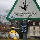 Geschützte Grünanlage