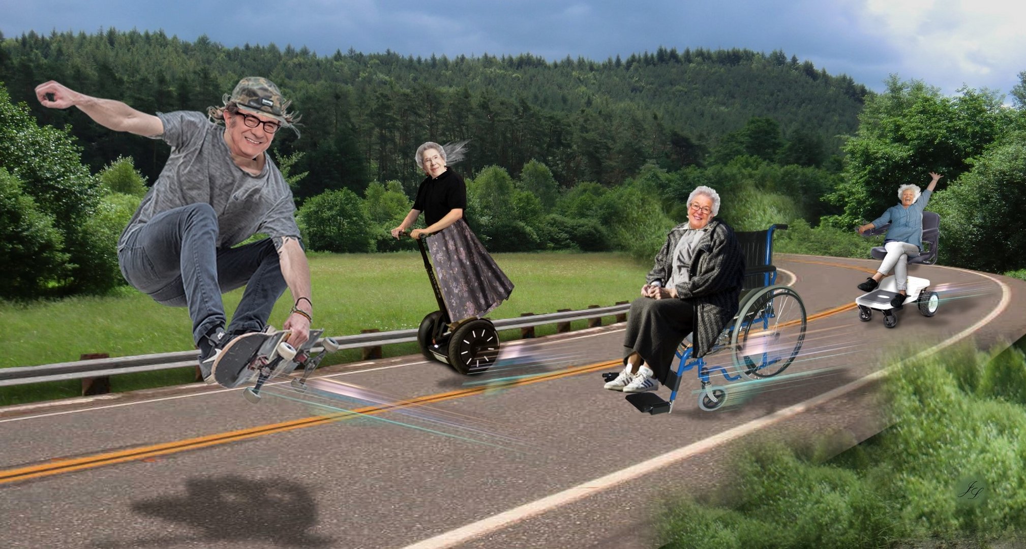 Geschwindigkeitsrausch - Senioren Heute
