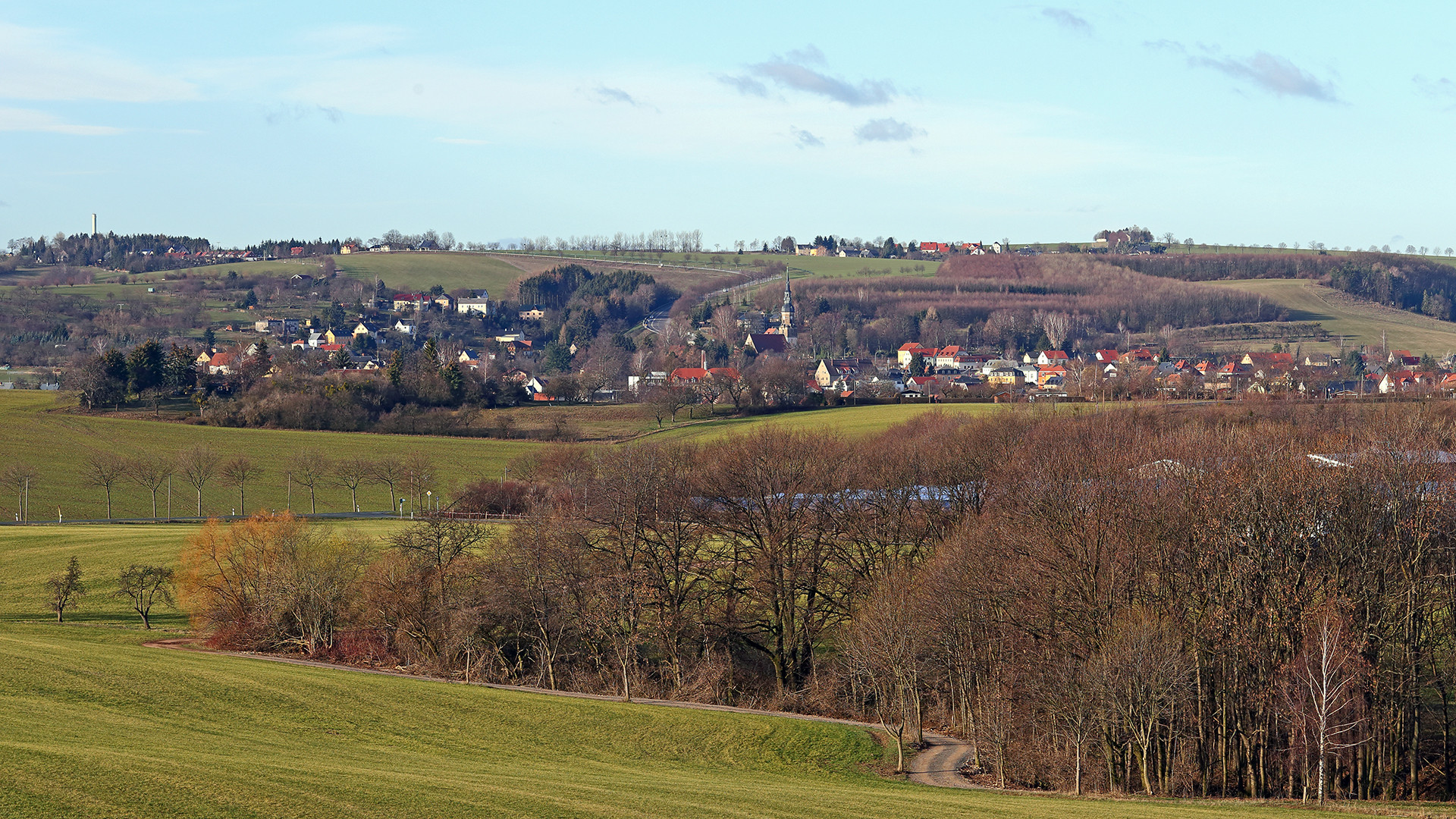 Geschwungene Wege bis zum Lerchenberg, was ich noch erklären werde...