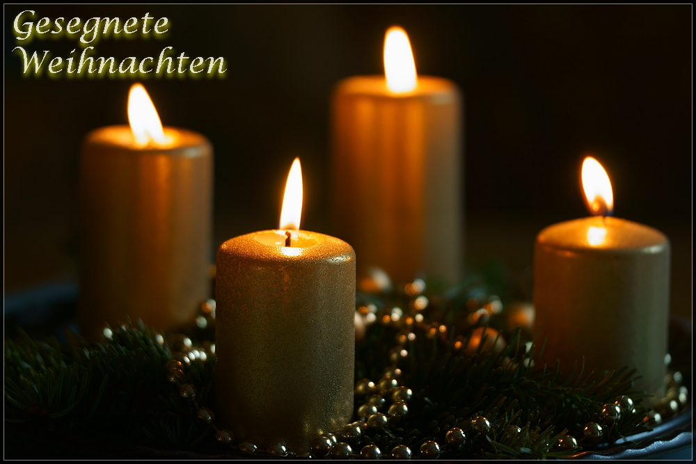 Gesegnete Weihnachten Foto & Bild gratulation und feiertage