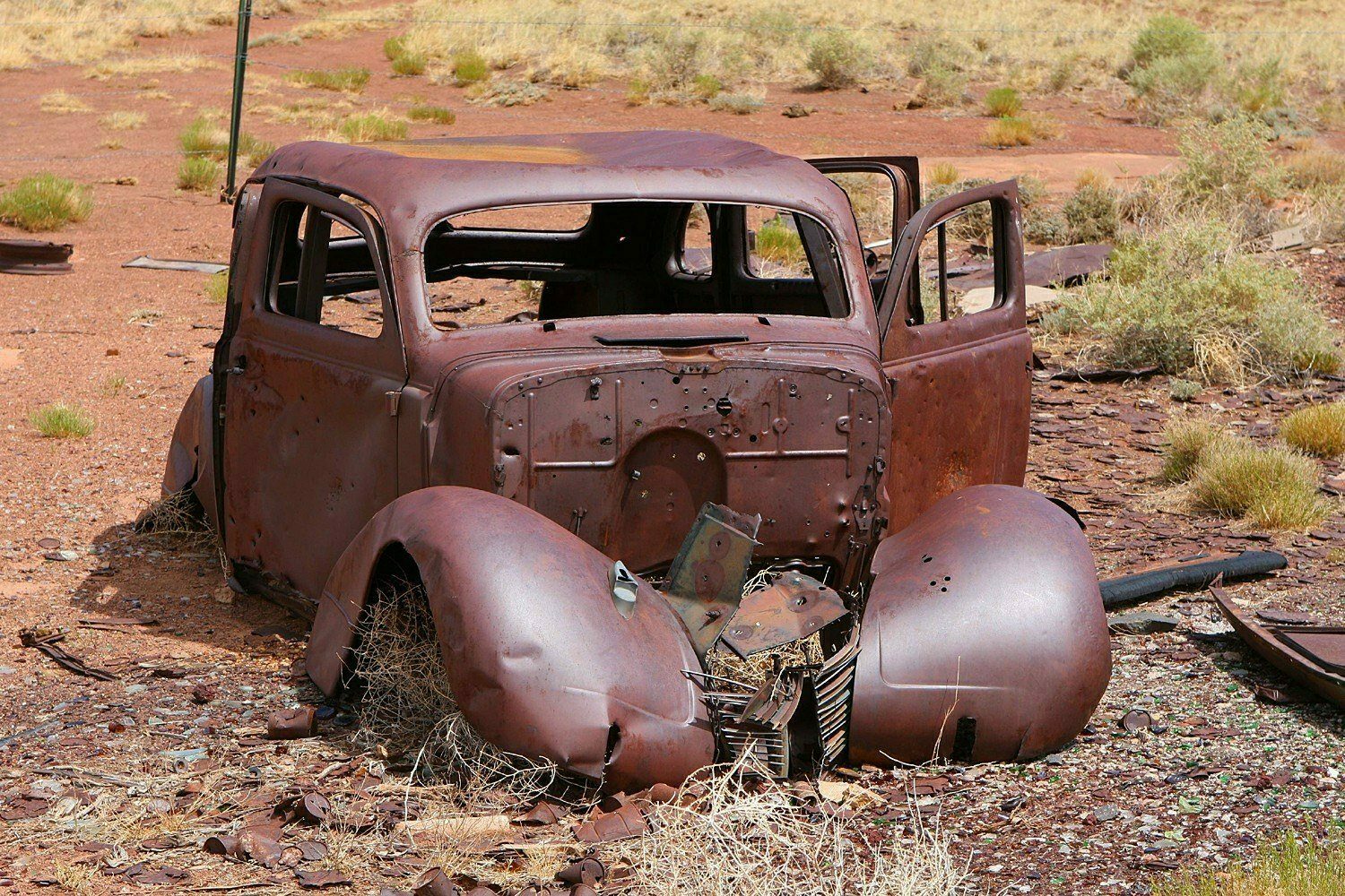 Gesehen an der Old U.S. 66 in Arizona