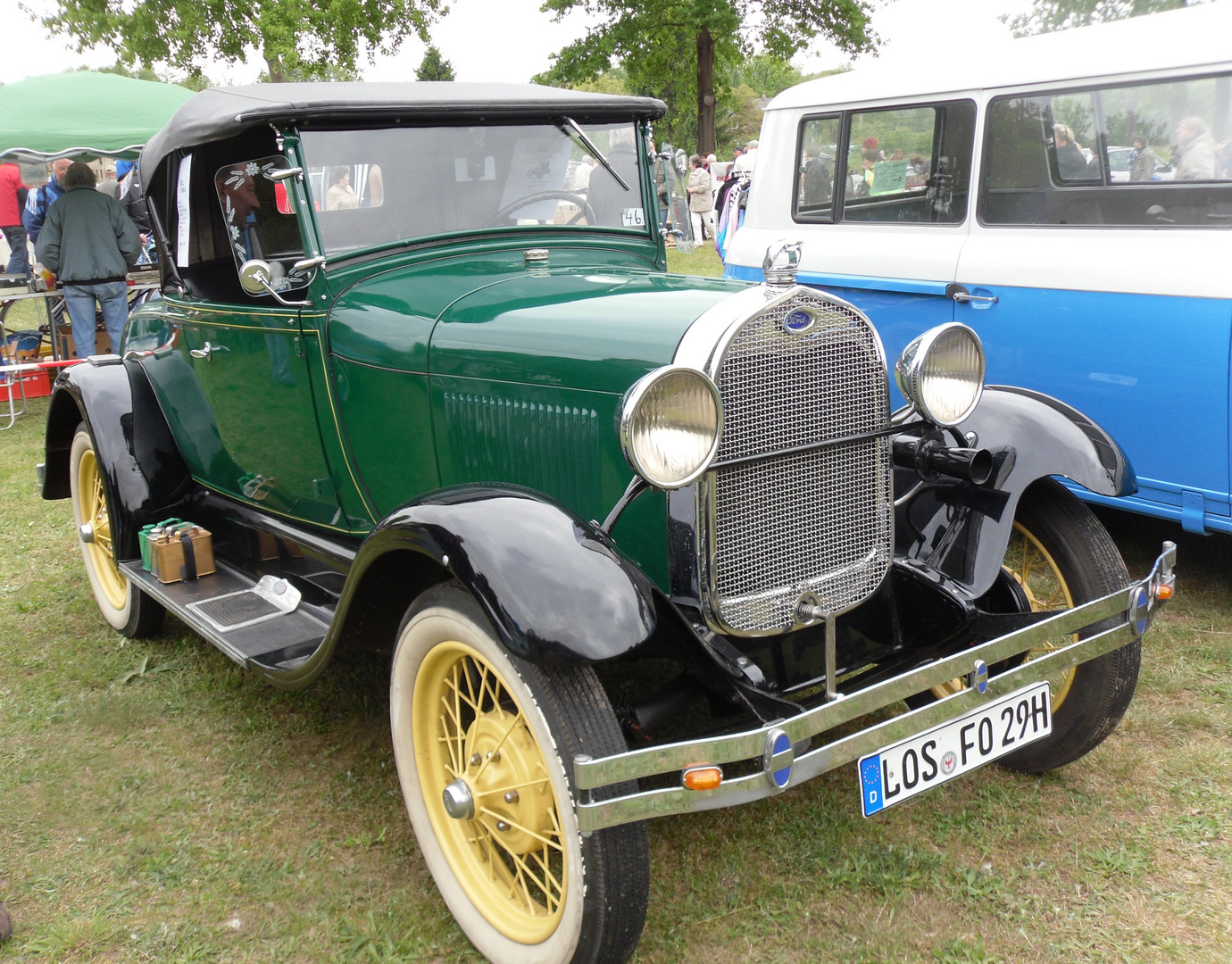 gesehen bei einer Oldtimershow