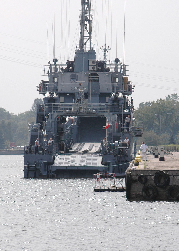 gesehen im Hafen von Swinemünde /Usedom PL