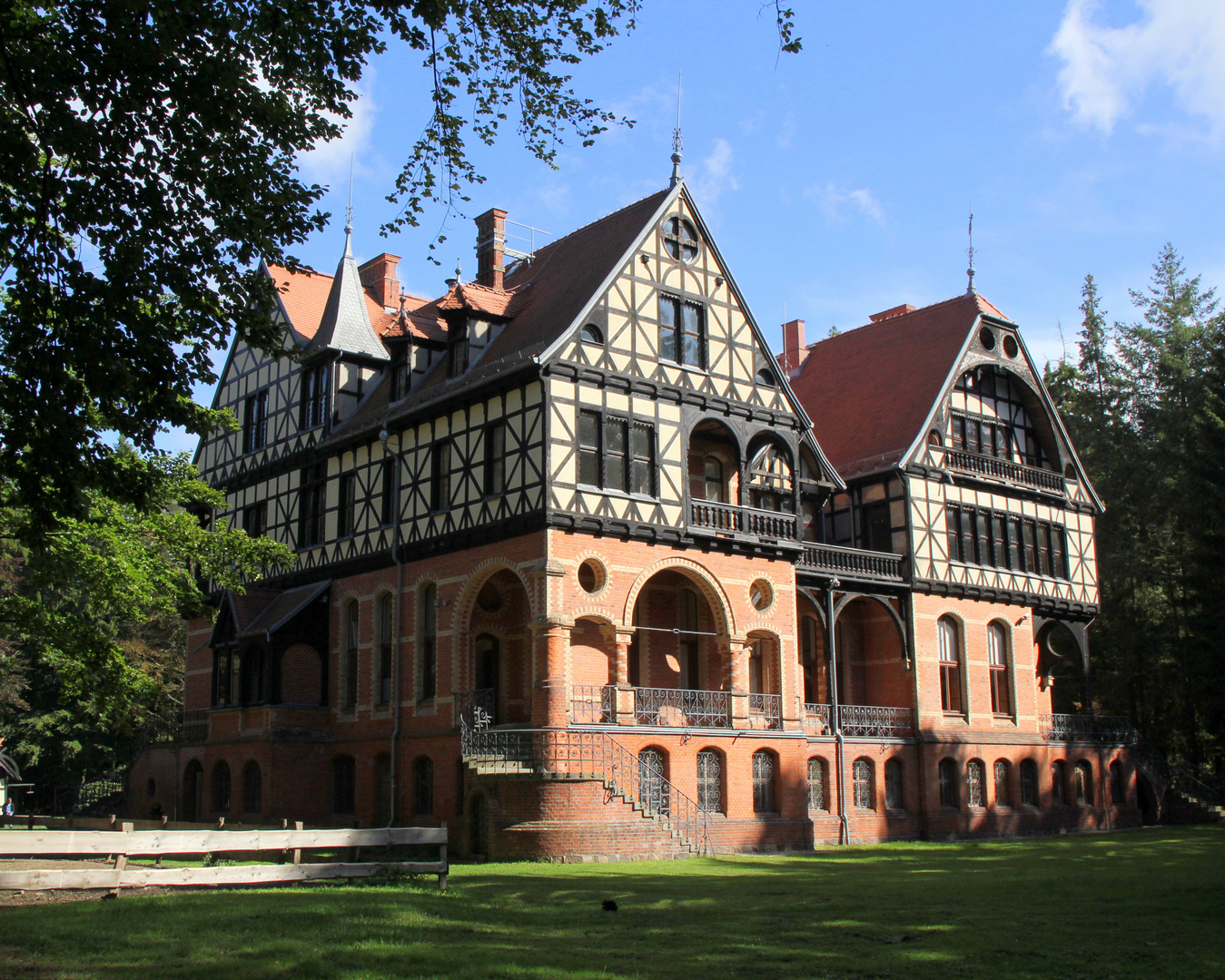 Gesehen im schönen Mecklenburg ... Jagdschloss Gelbensande