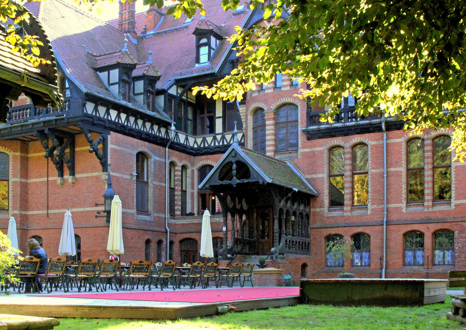 Gesehen im schönen Mecklenburg ... Jagdschloss Gelbensande im Detail