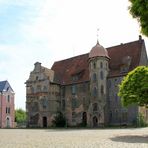 Gesehen in Bützow ... Renaissanceschloss im Wartemodus