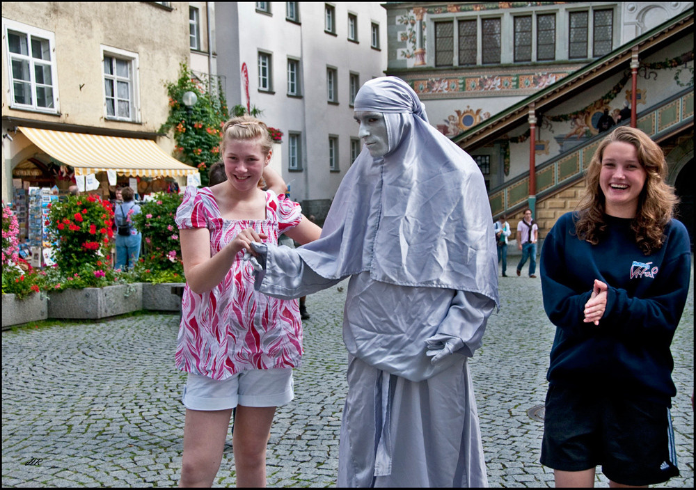 .....gesehen in der Altstadt in Lindau am Bodensee.