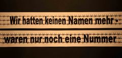 Gesehen in der Gedenkstätte