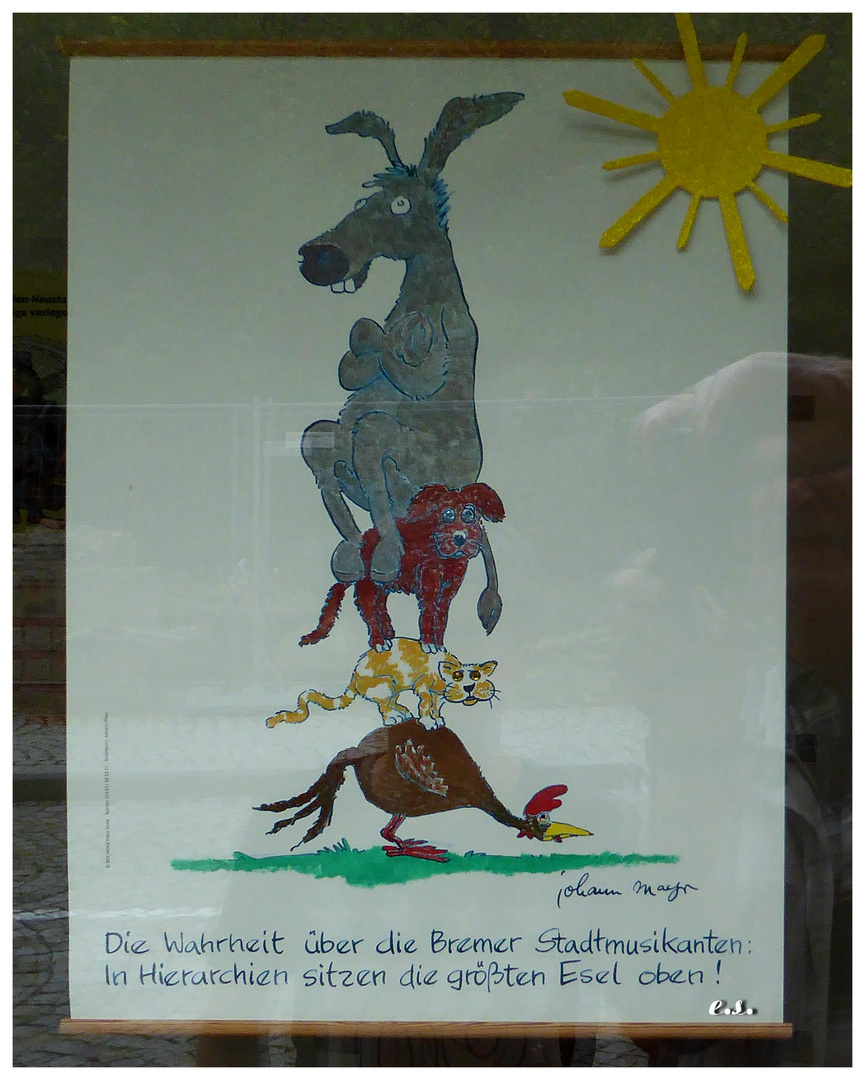 Gesehen in Königstein (Elbsandsteingebirge)