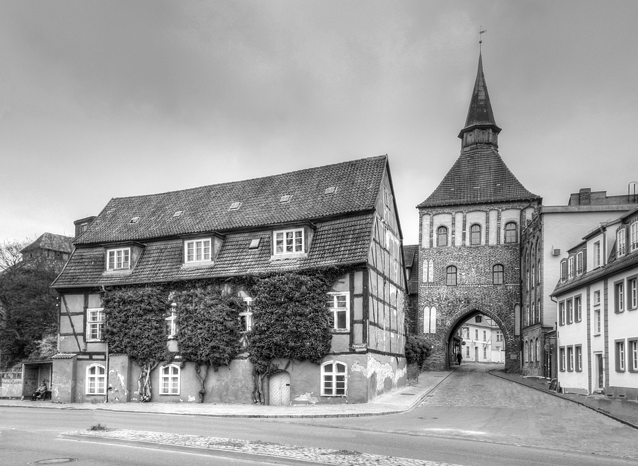 Gesehen in Stralsund - Kütertor feldseitig