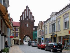 Gesehen in Teterow - Malchiner Tor ... stadtseitig