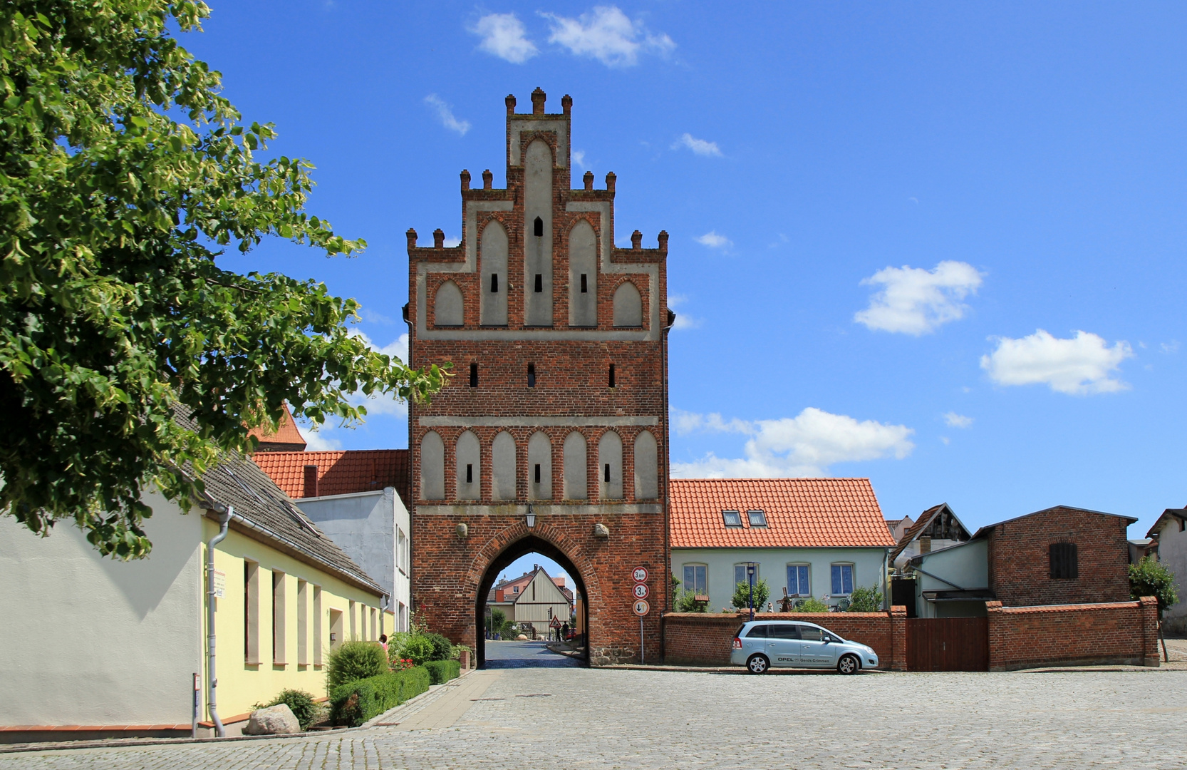 Gesehen in Tribsees - Mühlentor