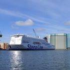 Gesehen in wismar - "Stena Hollandica" und hoff nicht das letzte an diesem ort