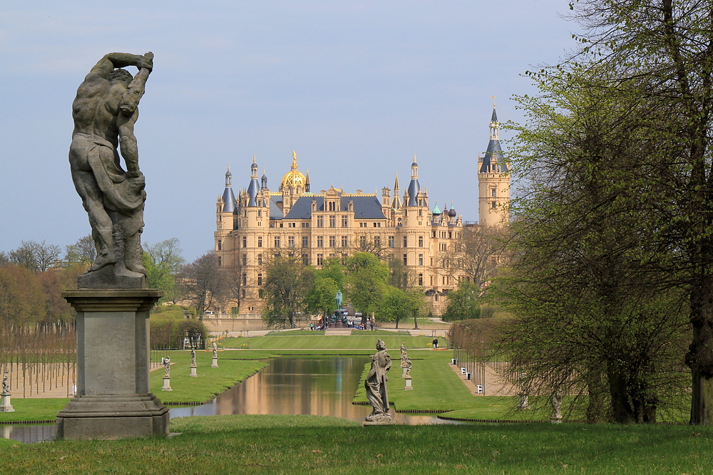 Gesehen und noch einmal das Schloss