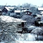 gesehen vom Bodenfenster unseres Hauses