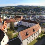 Gesehen vom Komandoturm der Artillerie der Veste Oberhaus