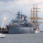Gesehen zur Sail in Rostock - Fregatte Mecklenburg-Vorpommern