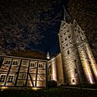 Geseker Stiftskirche bei Nacht