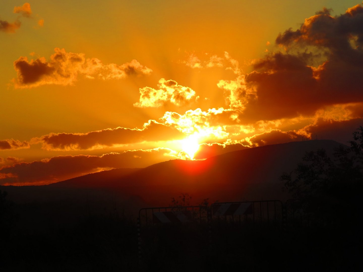 "gesichertes" Abendrot...