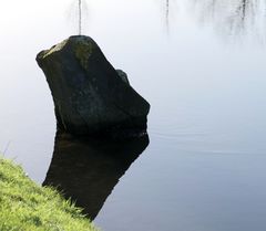 Gesicht im Wasser ;-)