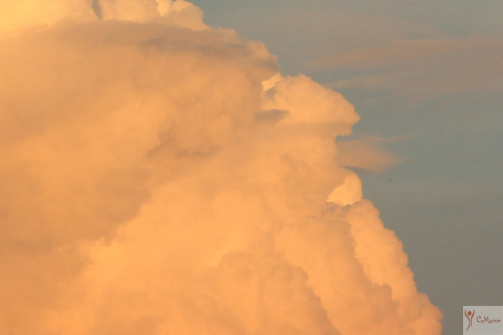 Gesicht in den Wolken