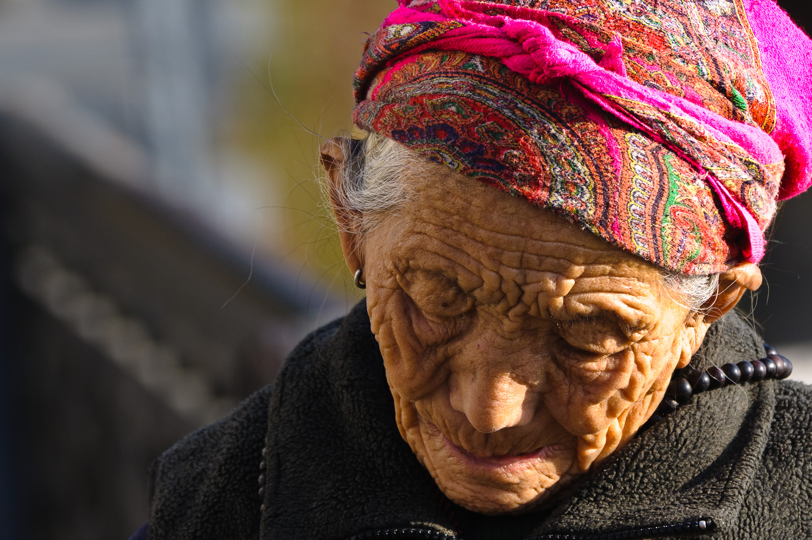 Gesicht in Mussoorie