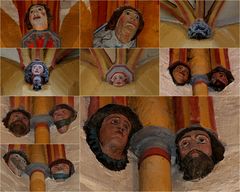 Gesichter aus dem Mittelalter