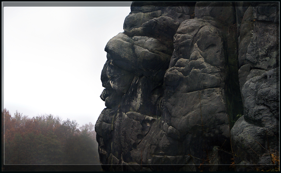 Gesichter der Externsteine