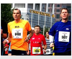 Gesichter des Marathons (Dirk, Martin, Matthias und Ulli)