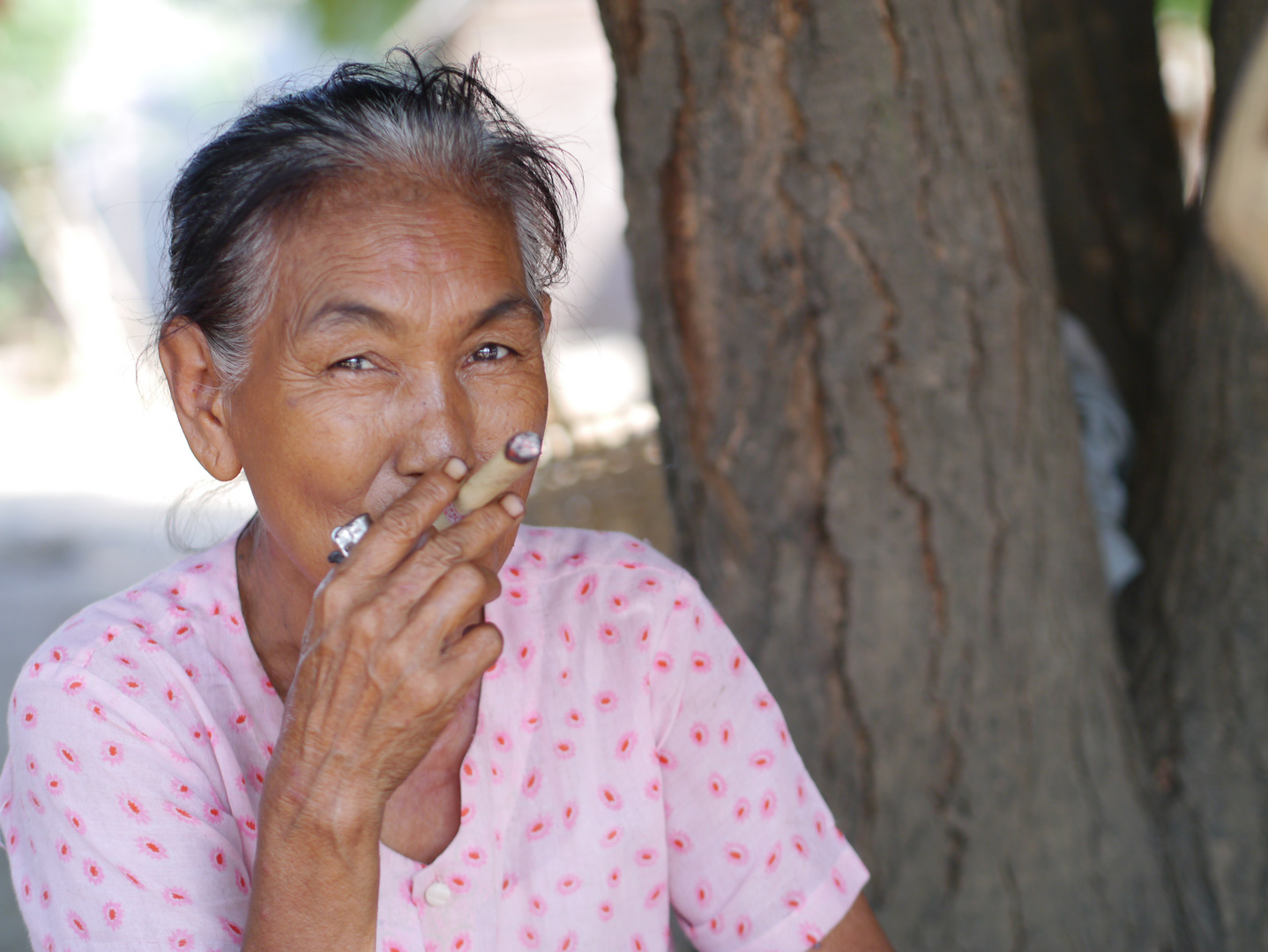 Gesichter in Myanmar